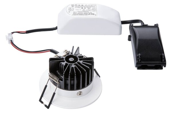 LA 114421 PATTA-I zápustná matná bílá kruhová230V/500mA LED 9W 38° IP65 3000K - BIG WHITE (SLV)