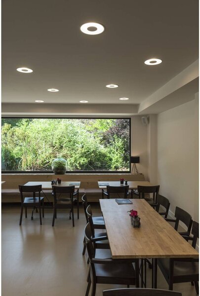 LA 117311 OCCULDAS zápustná bílá 230V/700mA LED 22W 3000K - BIG WHITE (SLV)