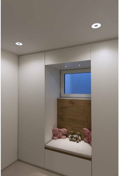 BIG WHITE SLV DL 14, vestavné svítidlo, LED, 3000K, nepřímé, bílé, 15W 117331