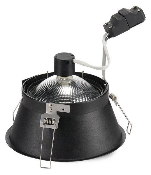 LA 113170 Vestavné svítidlo HORN-T, QPAR111, matná černá, GU10, max. 50 W - BIG WHITE (SLV)