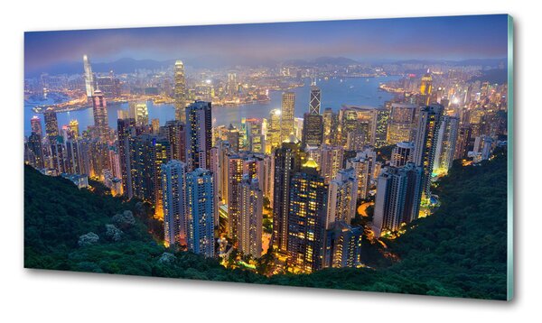 Panel do kuchyně Noční Hongkong pksh-106686696