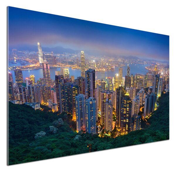 Panel do kuchyně Noční Hongkong pksh-106686696