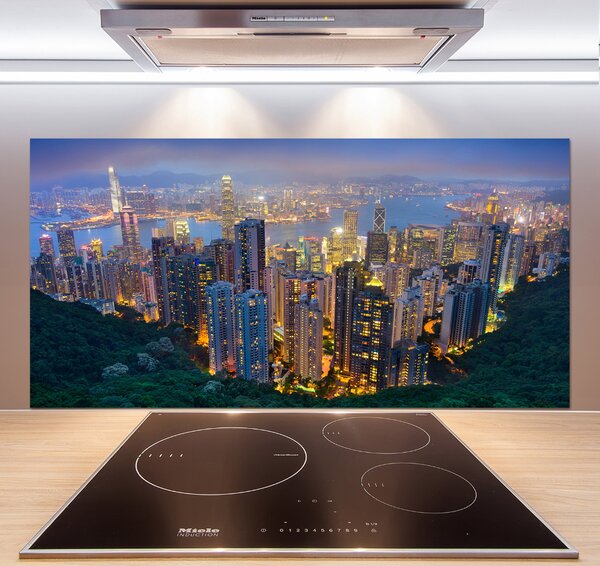 Panel do kuchyně Noční Hongkong pksh-106686696
