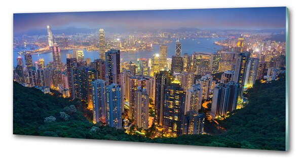 Panel do kuchyně Noční Hongkong pksh-106686696
