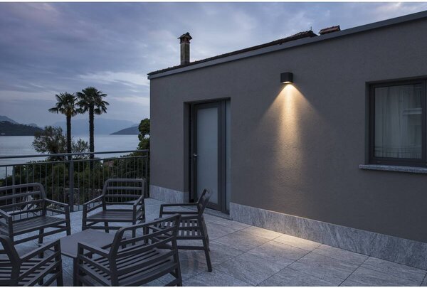 LA 234525 BIG THEOWALL venkovní nástěnné svítidlo17,5W Flood down LED 3000K antracit - BIG WHITE (SLV)