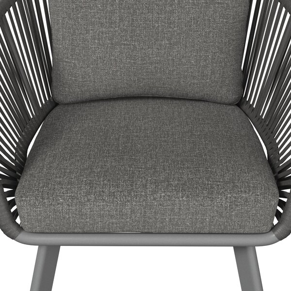 KŘESLO NA TERASU, kov, textil Ambia Garden - Zahradní křesla