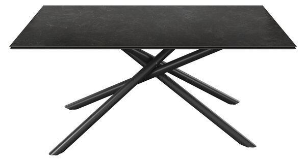 ZAHRADNÍ STŮL, kov, kámen, 180/90/75 cm Amatio - Venkovní stoly