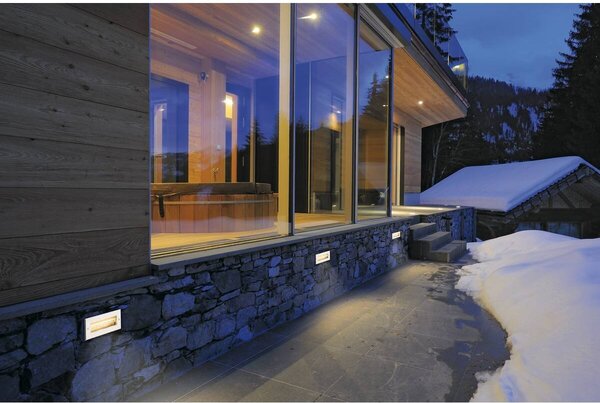LA 233660 BRICK venkovní nástěnné vestavné svítidlo LED 3000K nerez 230V IP67 850lm 10W - BIG WHITE (SLV)