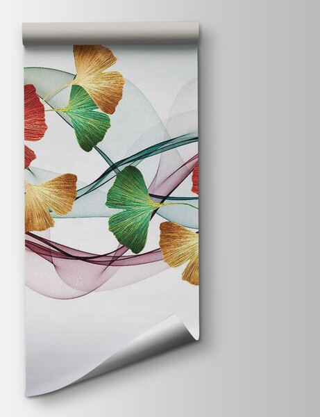 Fototapeta Barevné listy a víry, Dětské fototapety, Populární fototapety, u06358 - Tapeko.co.cz