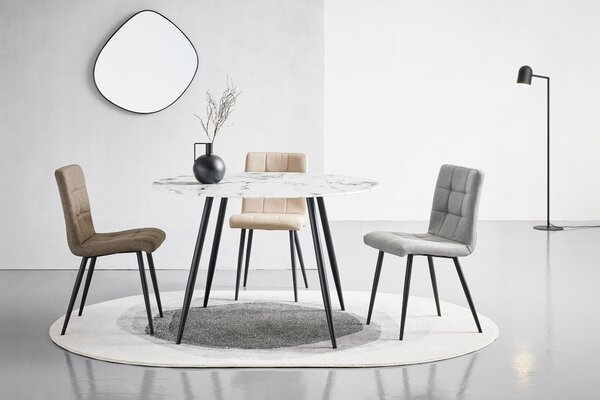 JÍDELNÍ STŮL, bílá, 120/120/76 cm MID.YOU - Jídelní stoly, Online Only