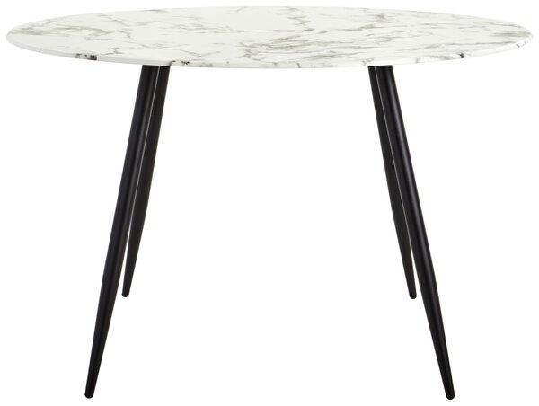 JÍDELNÍ STŮL, bílá, 120/120/76 cm MID.YOU - Jídelní stoly, Online Only