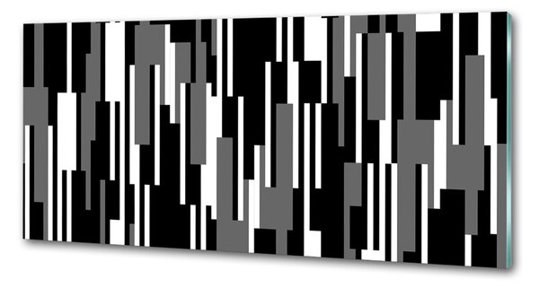 Panel do kuchyně Černobílé linie pksh-107133288