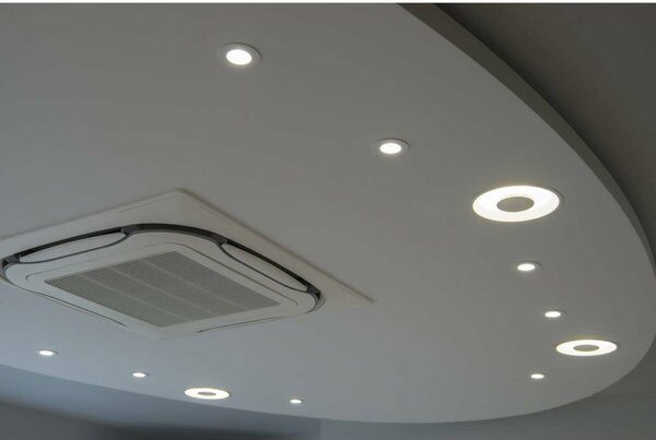 BIG WHITE SLV OCCULDAS 23, vestavné svítidlo, LED, 3000K, kulaté, bílé, 26W 117311