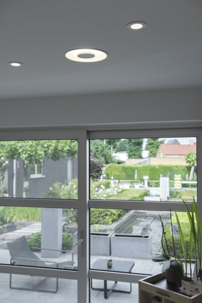 BIG WHITE SLV OCCULDAS 23, vestavné svítidlo, LED, 3000K, kulaté, bílé, 26W 117311