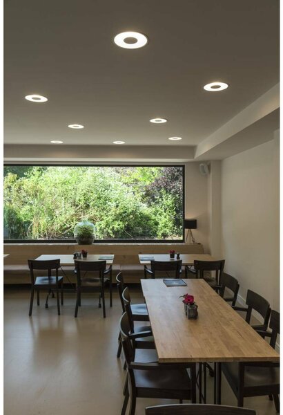BIG WHITE SLV OCCULDAS 23, vestavné svítidlo, LED, 3000K, kulaté, bílé, 26W 117311