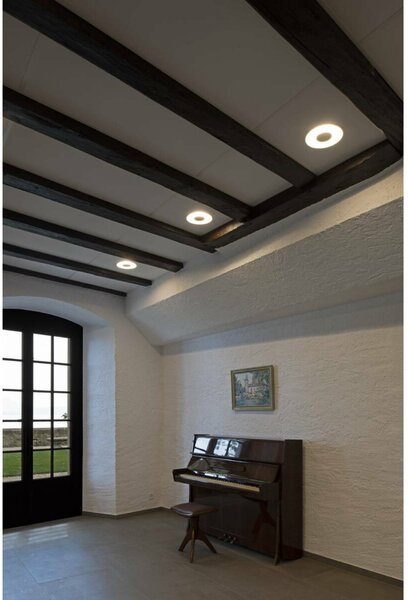 BIG WHITE SLV OCCULDAS 23, vestavné svítidlo, LED, 3000K, kulaté, bílé, 26W 117311