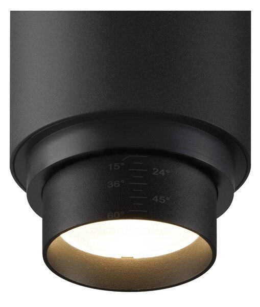 LA 1006116 NUMINOS® ZOOM M DALI 3fázový spot černý 20 W 3000 K 15-60° - BIG WHITE (SLV)