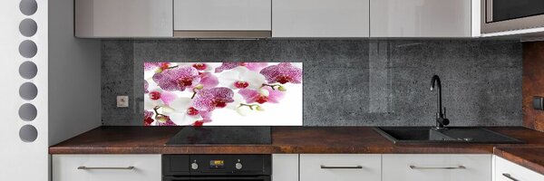 Skleněný panel do kuchynské linky Orchidej pksh-107506962