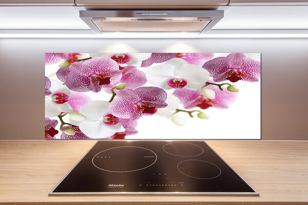 Skleněný panel do kuchynské linky Orchidej pksh-107506962