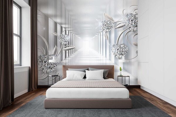 Fototapety Diamantové srdce v tunelu, Fototapety 3D, u07513 : uwalls.cz