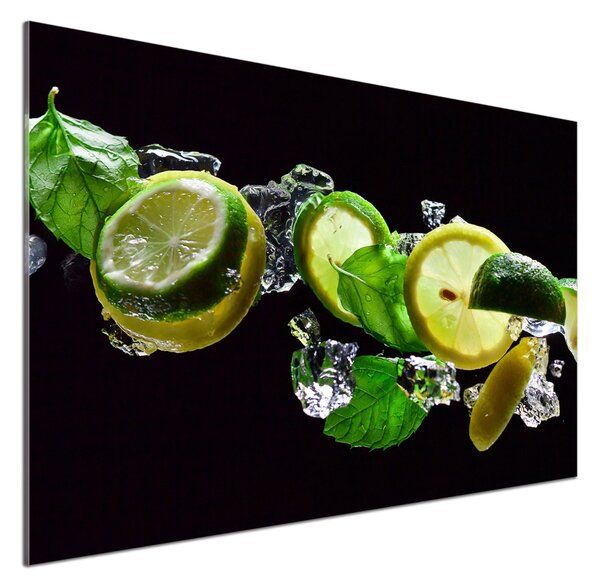 Panel do kuchyně Limetka a citron pksh-107824838
