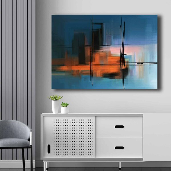 ASIR Obraz na plátně ArtGALINI – Surrealismus města