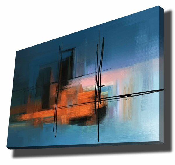 ASIR Obraz na plátně ArtGALINI – Surrealismus města