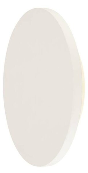 BIG WHITE SLV PLASTRA, nástěnné svítidlo, LED, 3000K, kulaté, bílá sádra, pr. 30 cm 148091