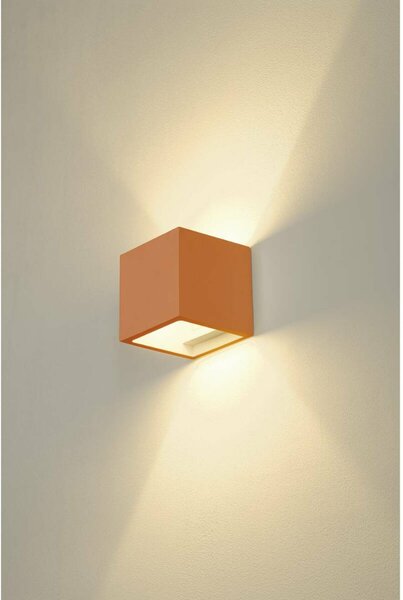 BIG WHITE SLV PLASTRA, nástěnné svítidlo, QT14, hranaté, krychle, bílá sádra, max. 42 W 148018