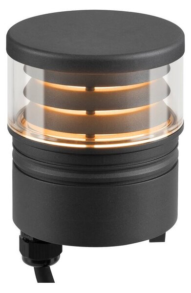 LA 1006385 M-POL S Polehead Louver hlava svítidla, antracit, 11 W, 145/155 lm, 2700/3000 K, CRI90 - BIG WHITE (SLV)
