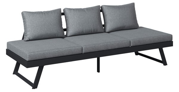 SEDACÍ LAVICE, kov, textil, 204/70/69 cm Ambia Garden - Taburety