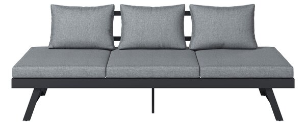 SEDACÍ LAVICE, kov, textil, 204/70/69 cm Ambia Garden - Taburety