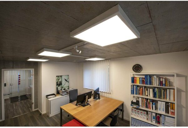 BIG WHITE SLV PURI, bodové svítidlo pro vysokonapěťovou 3fázovou proudovou sběrnici, QPAR51, bílé, max. 50 W, vč. 3fázového adaptéru