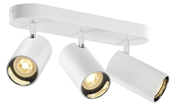 LA 1006428 ASTO TUBE stropní přisazené svítidlo, válcové, max. 3x 10 W, bílé - BIG WHITE (SLV)
