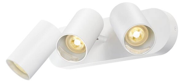 LA 1006428 ASTO TUBE stropní přisazené svítidlo, válcové, max. 3x 10 W, bílé - BIG WHITE (SLV)