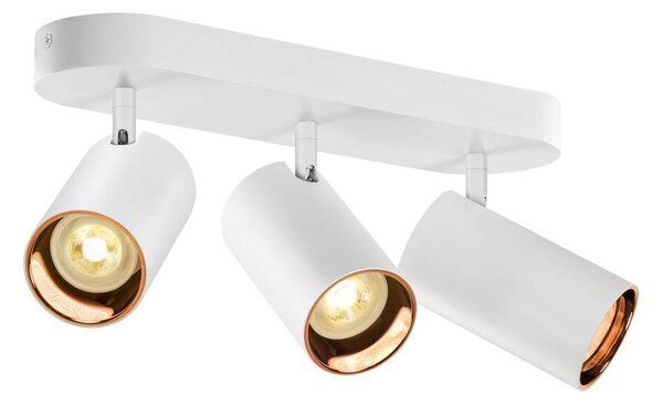 LA 1006428 ASTO TUBE stropní přisazené svítidlo, válcové, max. 3x 10 W, bílé - BIG WHITE (SLV)