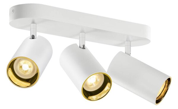LA 1006428 ASTO TUBE stropní přisazené svítidlo, válcové, max. 3x 10 W, bílé - BIG WHITE (SLV)