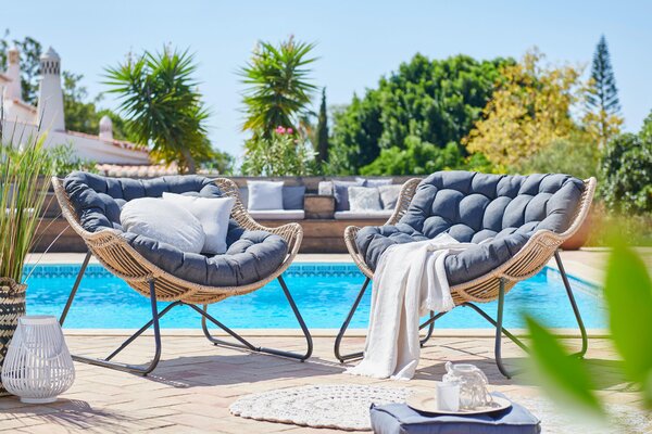 ZAHRADNÍ KŘESLO, kov, plast, textil Ambia Garden - Zahradní křesla