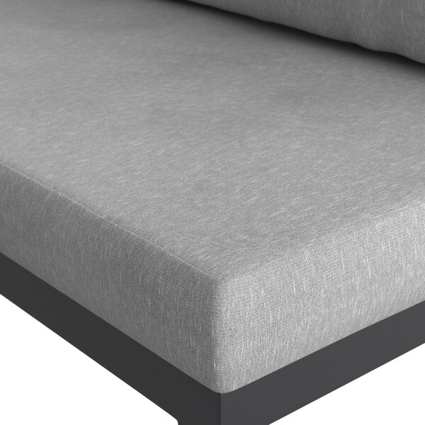 ZAHRADNÍ SEDACÍ SOUPRAVA dřevo, kov, textil Ambia Garden