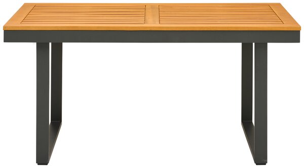 ZAHRADNÍ STŮL, dřevo, kov, 140/68/70 cm Amatio - Venkovní stoly