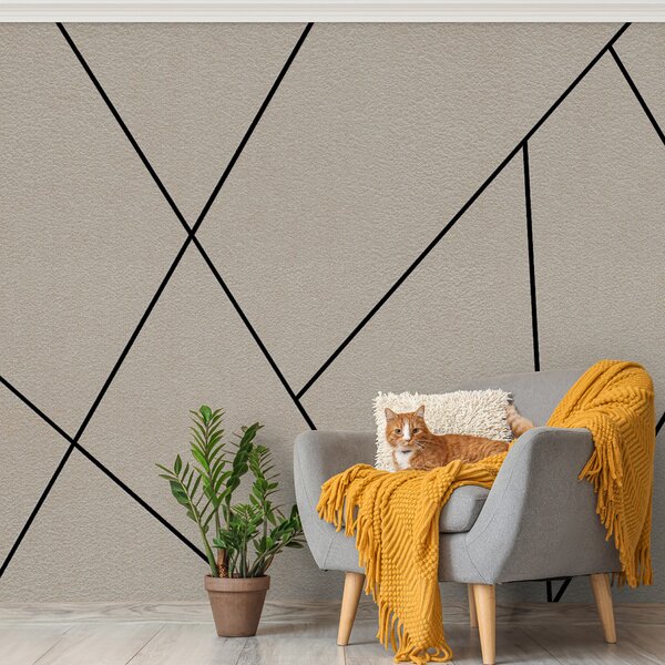 Fototapeta Geometrické vzory na texturovaném pozadí, Fototapety s texturou, Populární fototapety, u11256 - Tapeko.co.cz