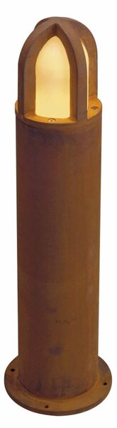 BIG WHITE SLV RUSTY CONE 70, venkovní stojací lampa, TC-DSE, IP54, kulatá, rezavé železo, pr./V 15/70 cm, max. 11 W 229432
