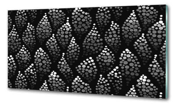 Panel lacobel Černobílé tečky pksh-108889410