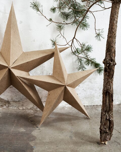 House Doctor Pěticípá hvězda Star Jute - 60 cm HD330