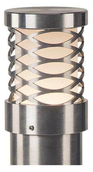 BIG WHITE SLV TRUST 60, venkovní stojací lampa, LED, 3000K, IP55, nerezová ocel 316, pr./V 6/60 cm, 8,6 W 228110