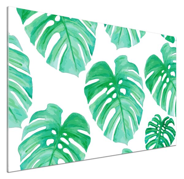 Skleněný panel do kuchynské linky Monstera pksh-108948322