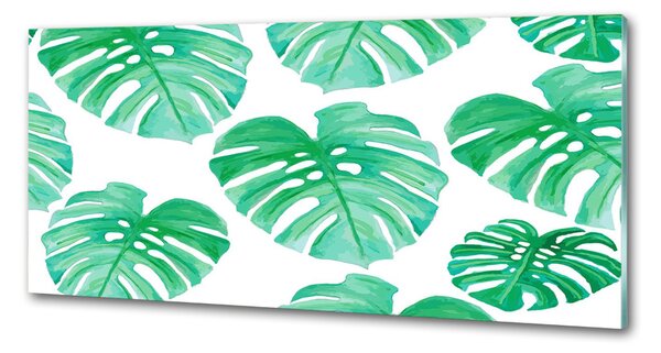 Skleněný panel do kuchynské linky Monstera pksh-108948322