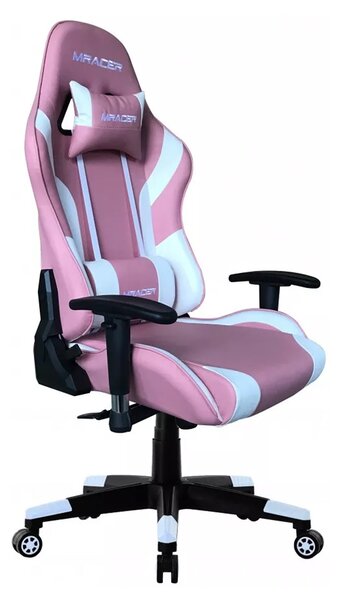 Kancelářská židle MRacer růžová