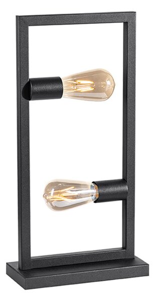 LABEL51 Stolní lampa Quadrato - černý kov