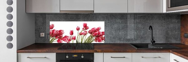 Panel do kuchyně Červené tulipány pksh-109710799